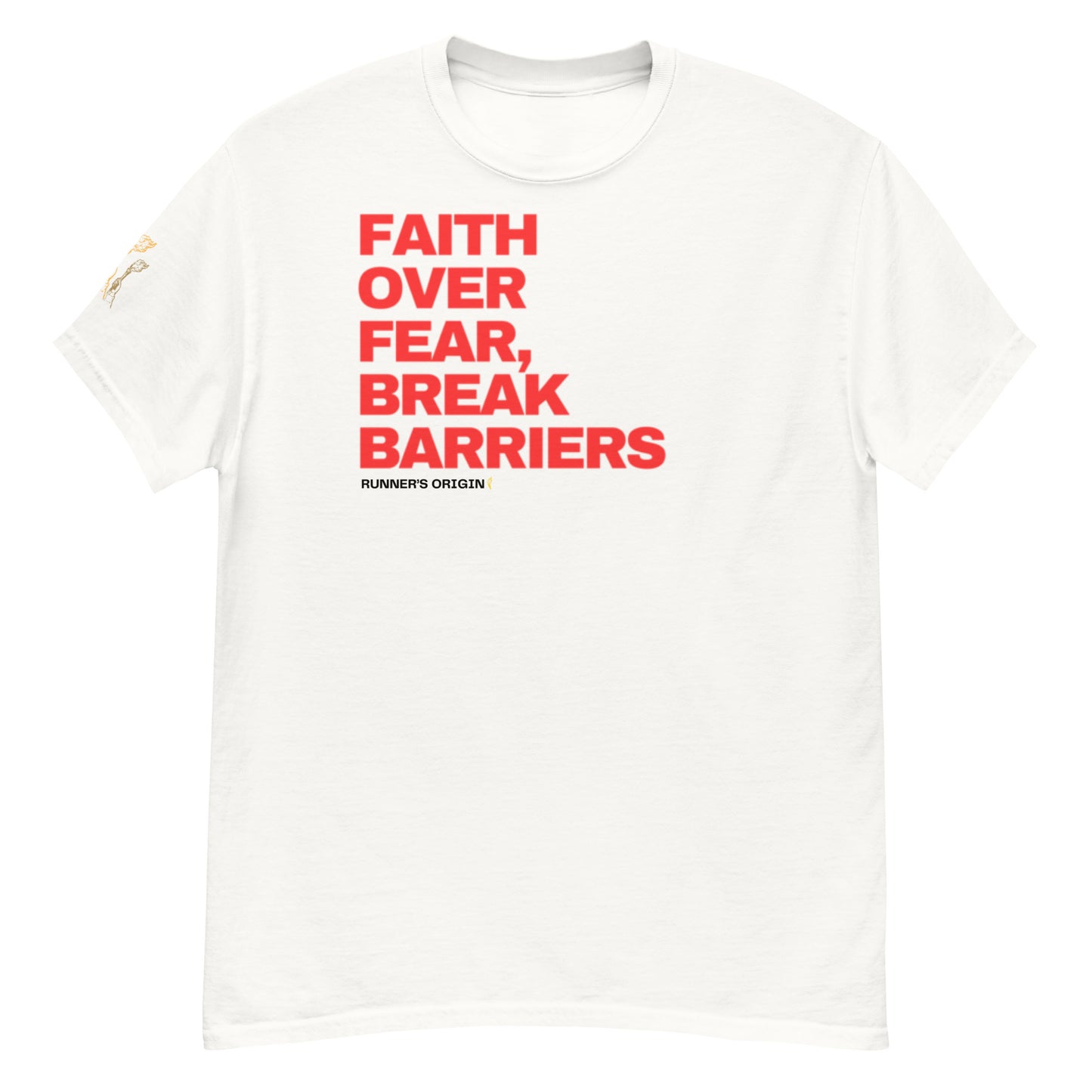 Faith Over Fear Performance Tee